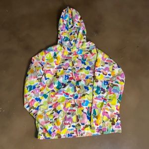 ABATHING Ape Bape Multi Camo Full Zip Windbreaker Hoodie medium